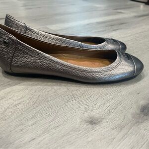 Coach Chelsea Metallic Silver Women's Flats